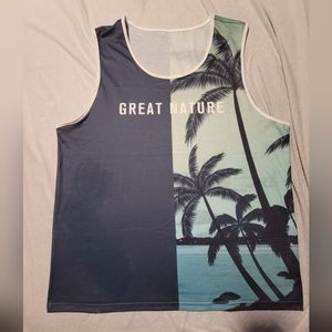 Men's graphic tank top